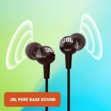 JBL C150SI Wired Headset  (Black, In the Ear)